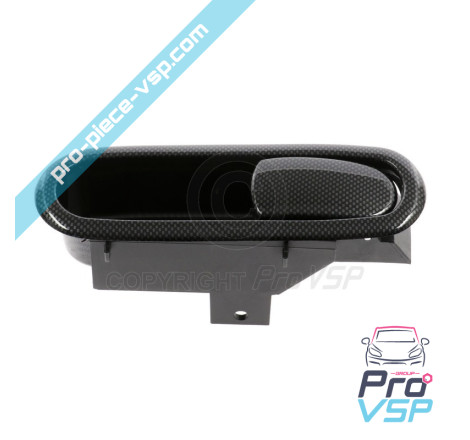 Maniglia per porta interna in carbonio