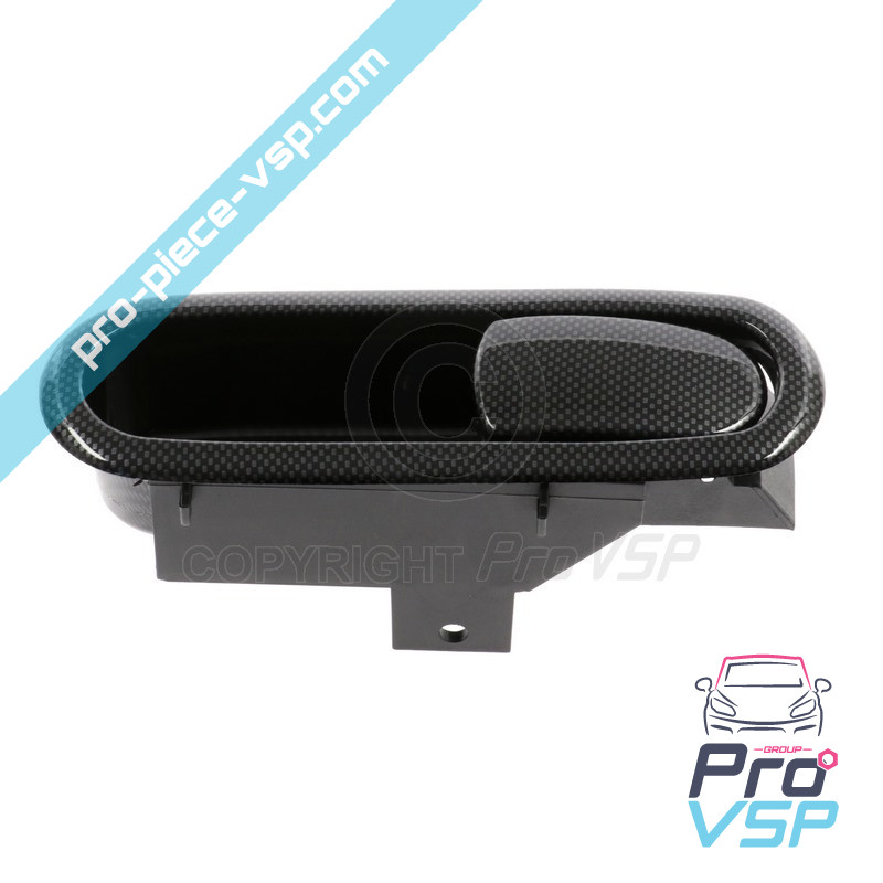 Maniglia per porta interna in carbonio