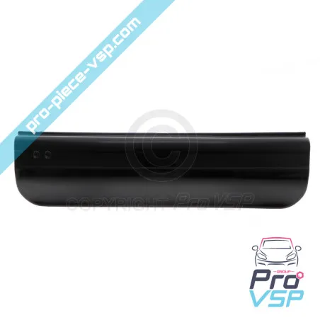 Lower tailgate headband (bumper) adaptable ABS plastic for Aixam 400.4 500.4 500.5