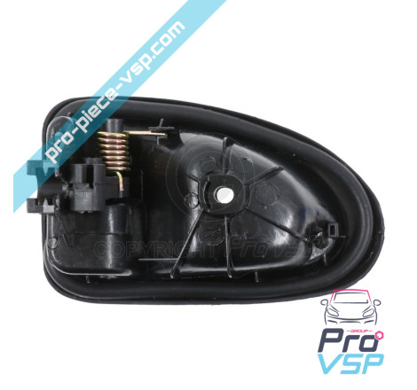 Poignée de porte intérieure droite ( gris alu ) adaptable pour Microcar Mgo 1 et 2 , M8 , F8C , Ligier JSRC