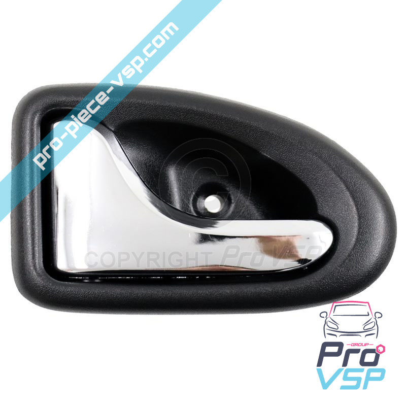 Chromed left inner door handle