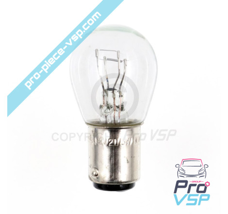 Bulb rear light and fire stop
