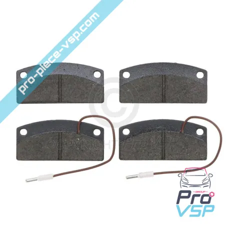 Front brake pads