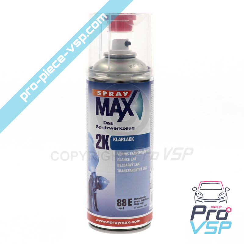 Glossy varnish 2k spraymax