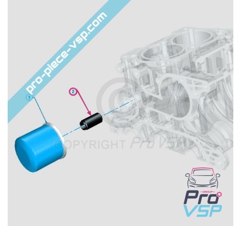Oil filter fitting