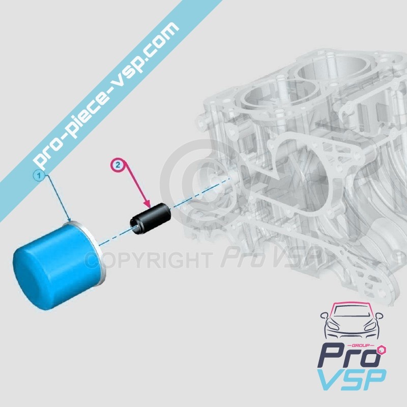 Oil filter fitting