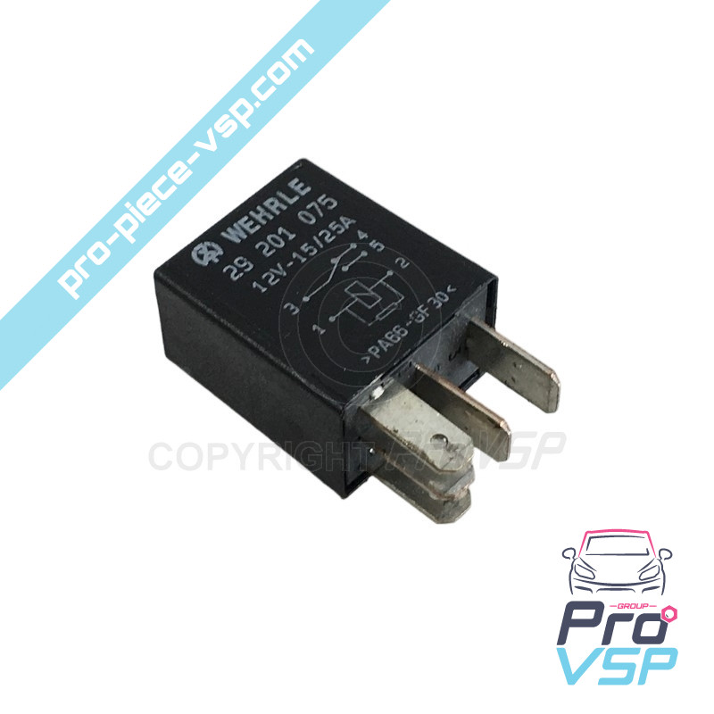 5-pin black relay