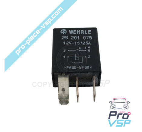 5-pin black relay
