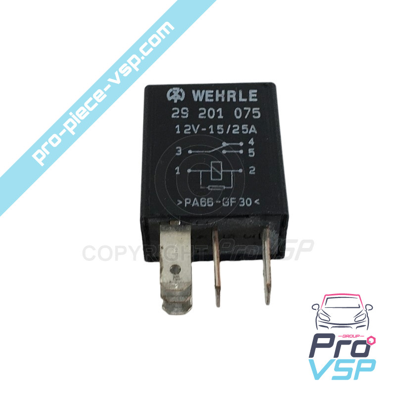 5-pin black relay