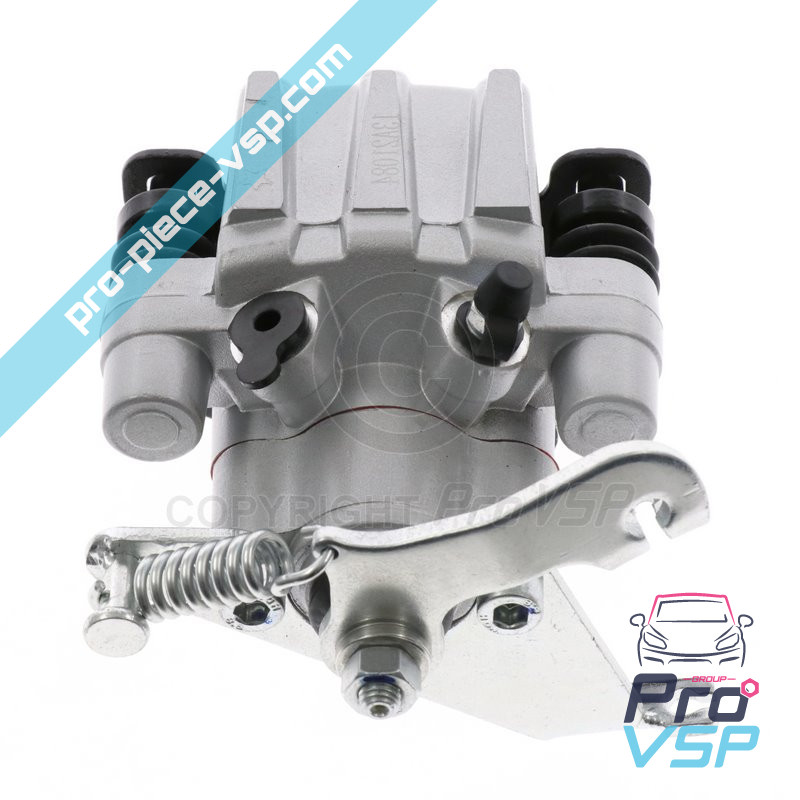 Left gray rear brake calm