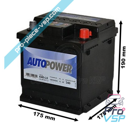 Batteria dell'autoppower