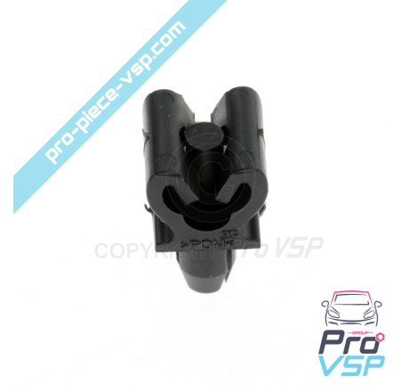 Hood stem staple