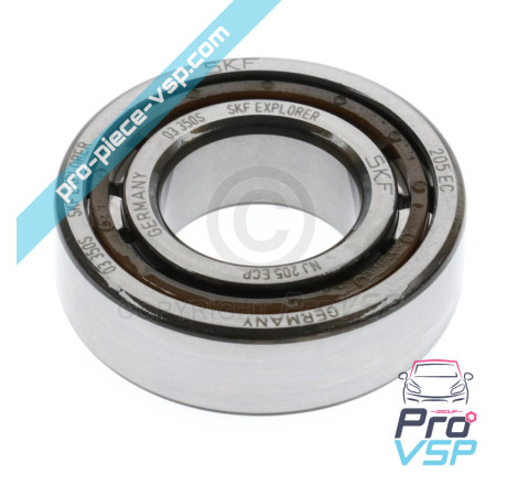 Reinforced roller bearing