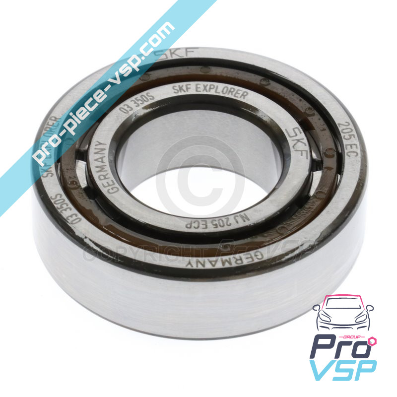 Reinforced roller bearing