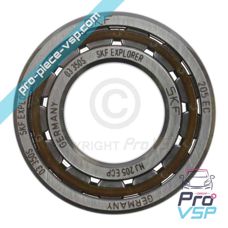 Reinforced roller bearing