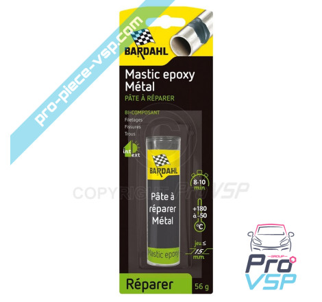 Epoxy metal repair paste