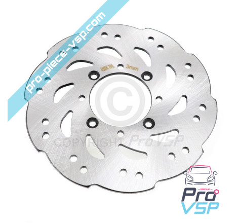 Rear brake disc