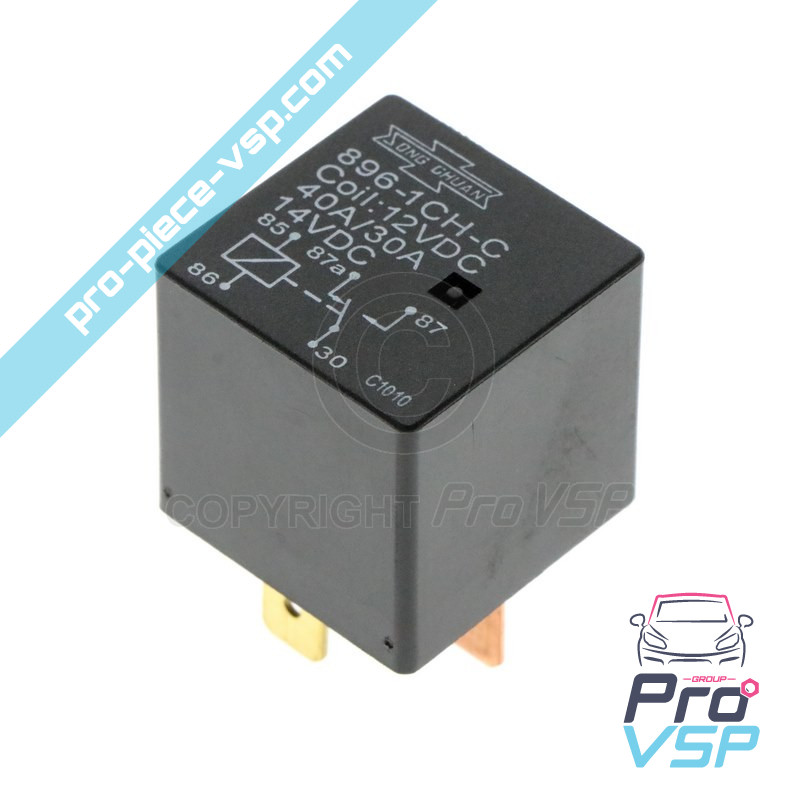 5 pin 30 relay-40a