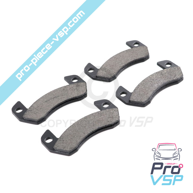 Rear brake pads