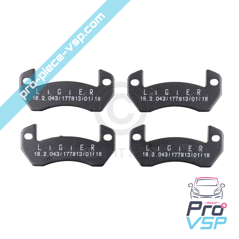 Original rear brake pads