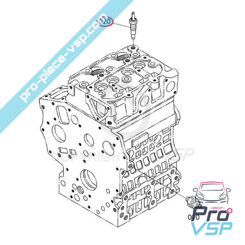 Water temperature sensor