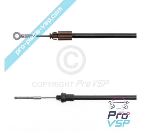 Central hand brake cable