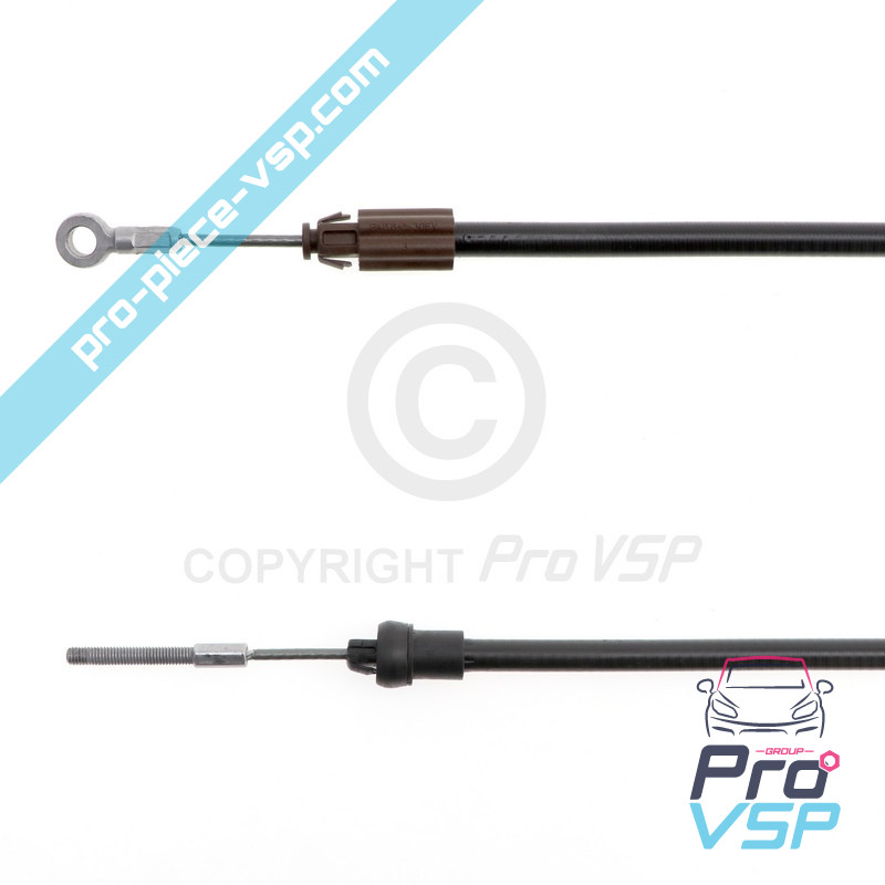 Central hand brake cable