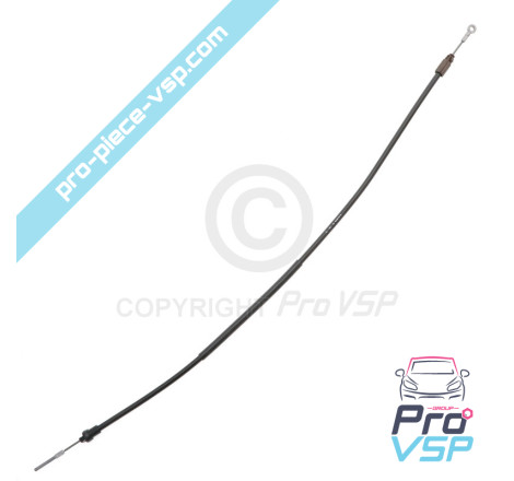 Central hand brake cable