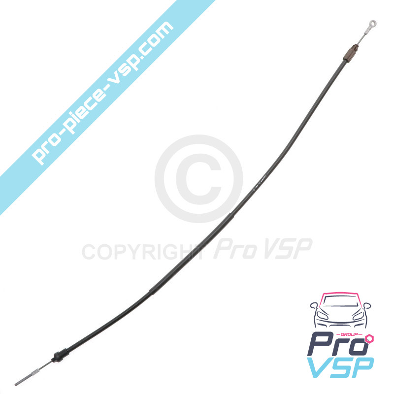 Central hand brake cable