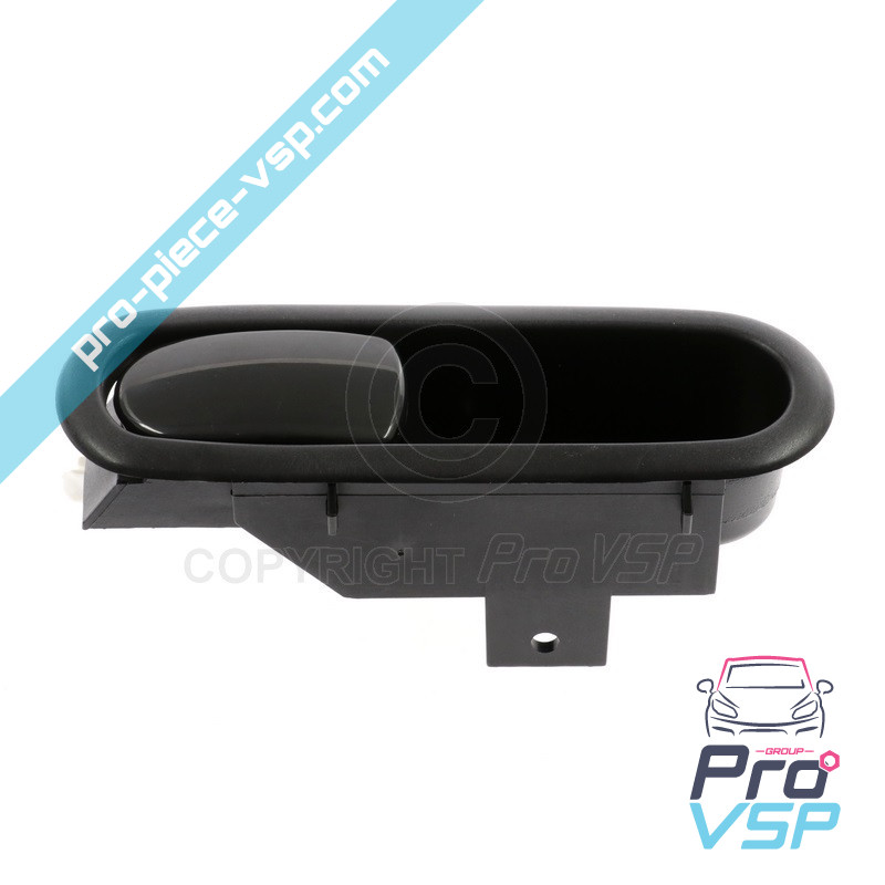 Black inner door handle