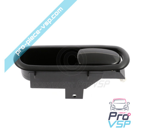 Black inner door handle