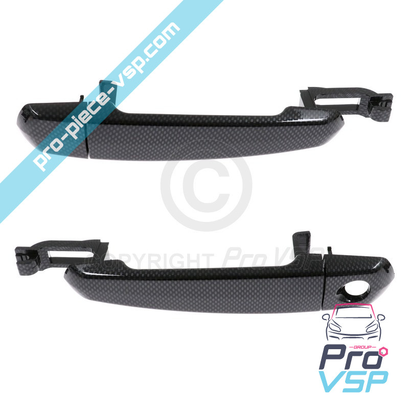 Carbon door handle kit