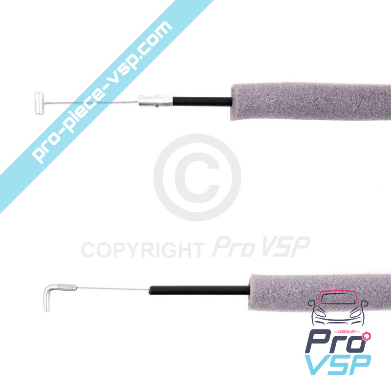 Cavo Serratura Porta Anteriore LR025409 - Sinistra/Destra Per Land Rover 2012-2019 (Modelli 4 Porte) - Ricambio In Gomma, ABS E Acciaio