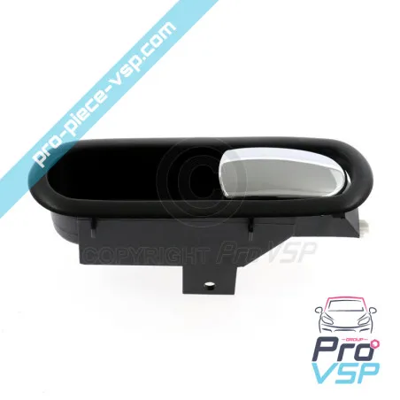 Alça de porta interna de cromo adaptável para Aixam