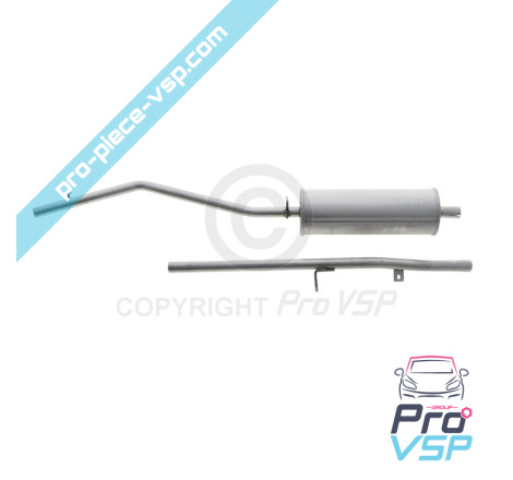 Echappement pour Microcar Virgo 3