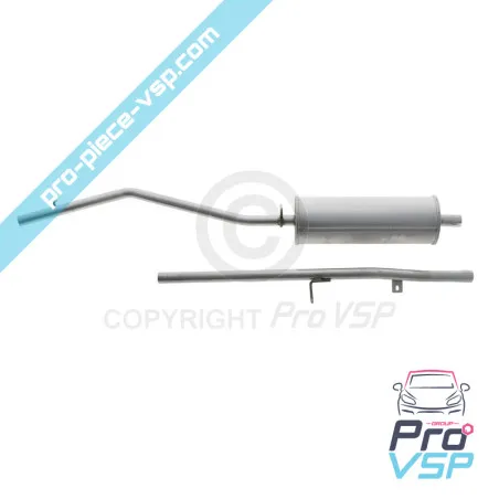 Scarico per Microcar Virgo 3