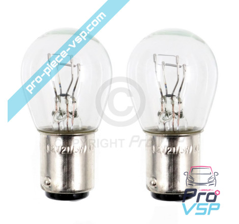 Back light bulbs and stop light
