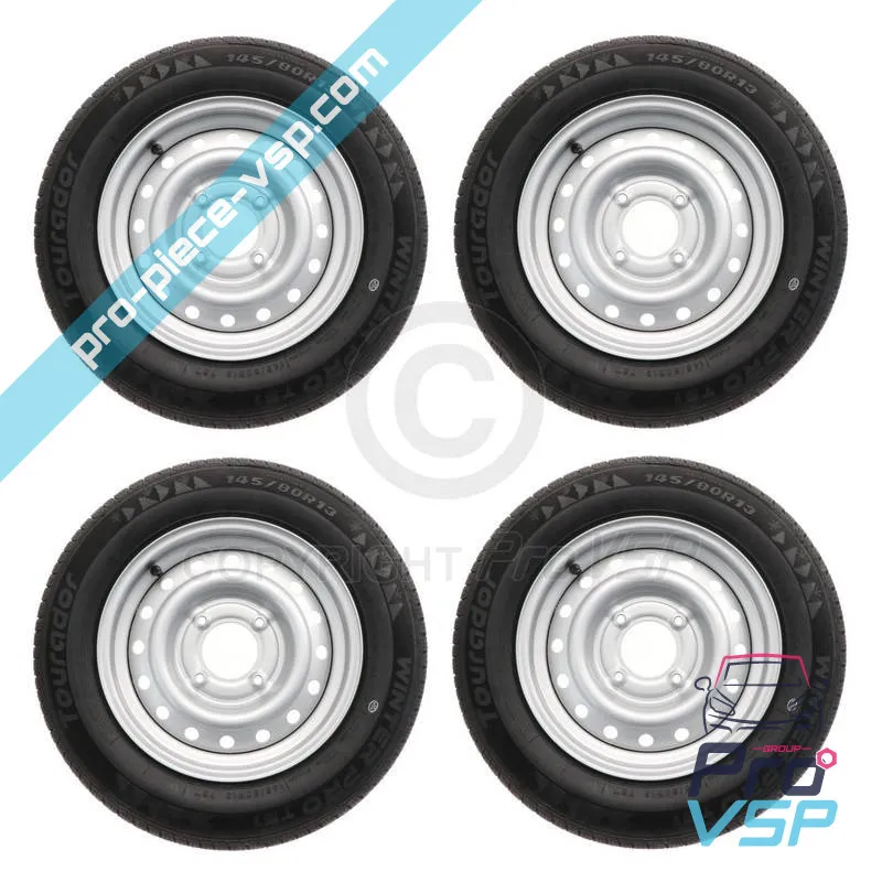 Pack roue pneu neige pour Casalini Ligier Xpro