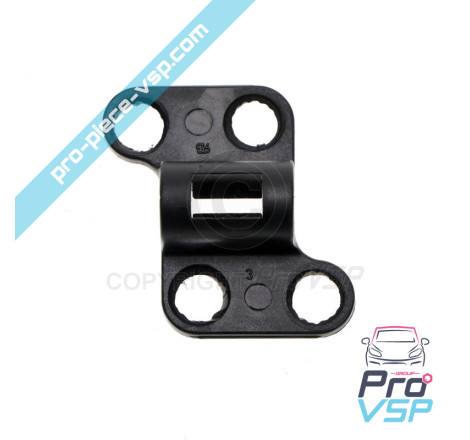 Rear door stop rod hinge