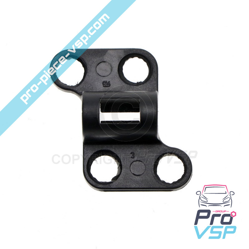 Rear door stop rod hinge