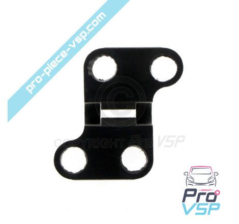 Rear door stop rod hinge