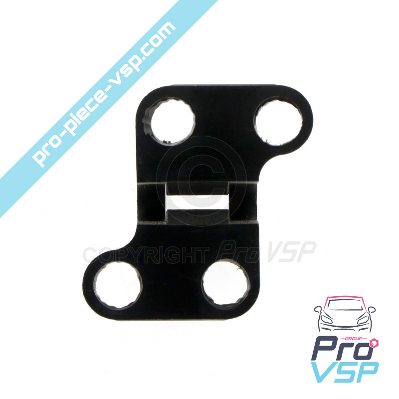 Rear door stop rod hinge
