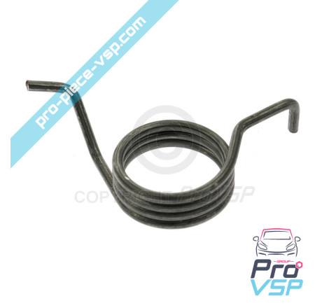 Exterior shift spring