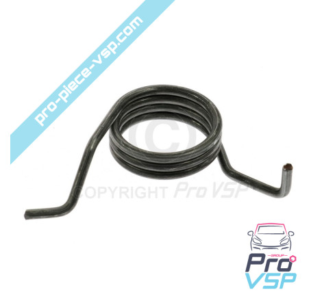 Exterior shift spring