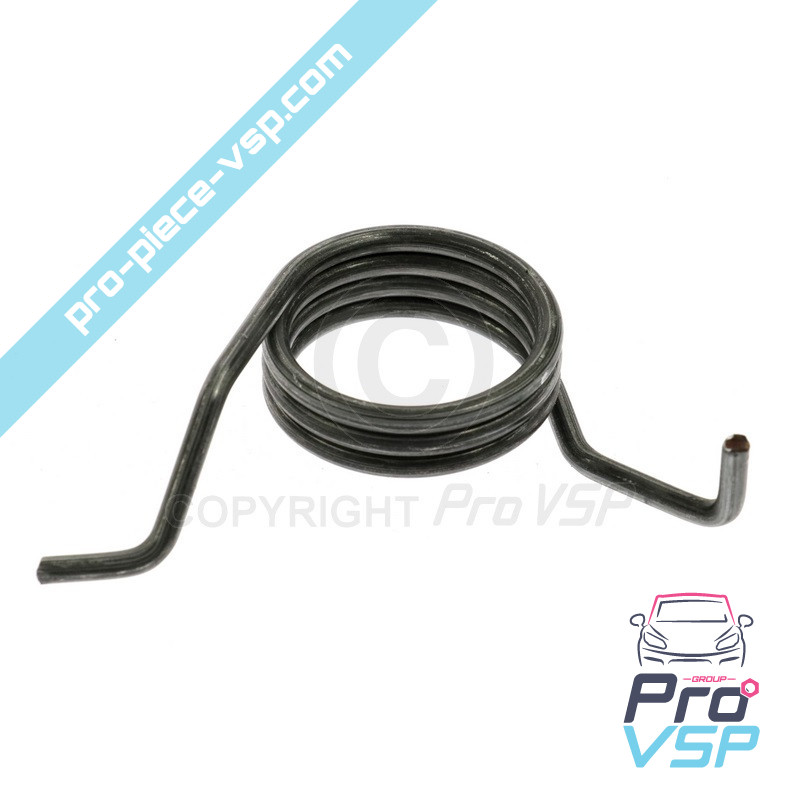 Exterior shift spring