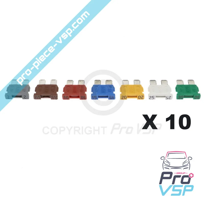 Assortment of 70 fuses Assortment of 70 fuses