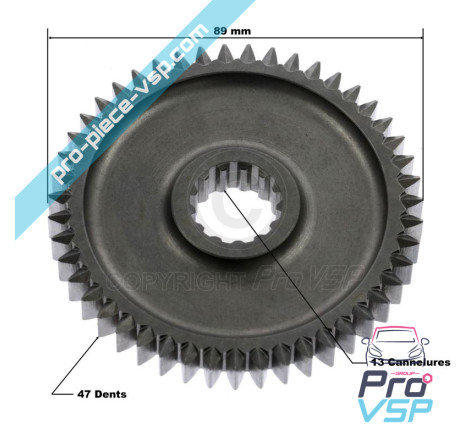 Fixed reverse gear