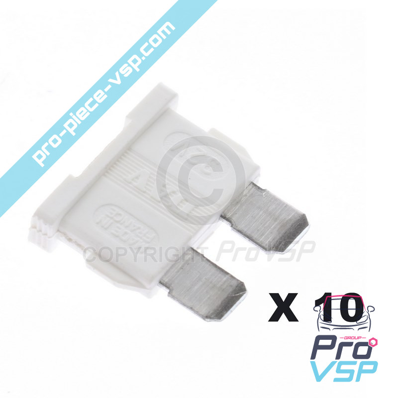 Set of 10 fuses