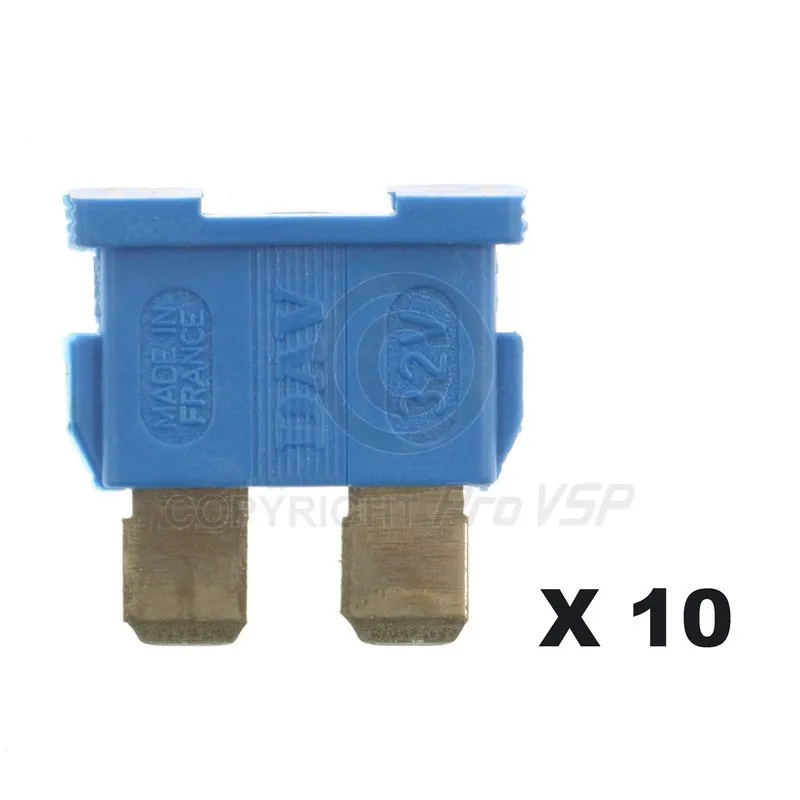 Set of 10 fuses