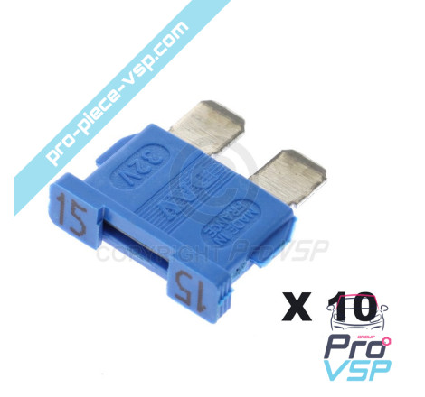Set of 10 fuses